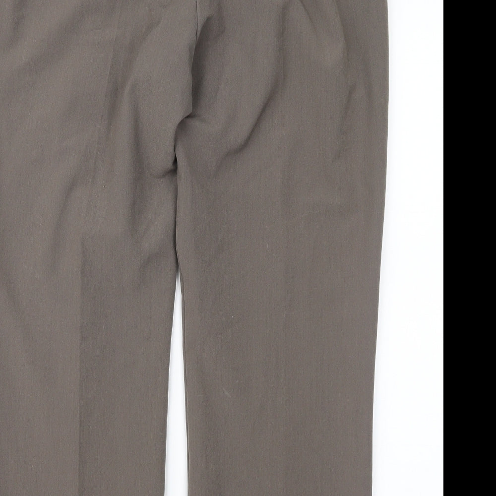 Bonmarché Womens Brown   Trousers  Size 16 L26 in