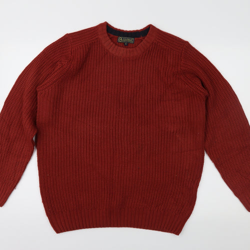 EWM Mens Brown   Pullover Jumper Size S