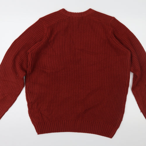 EWM Mens Brown   Pullover Jumper Size S