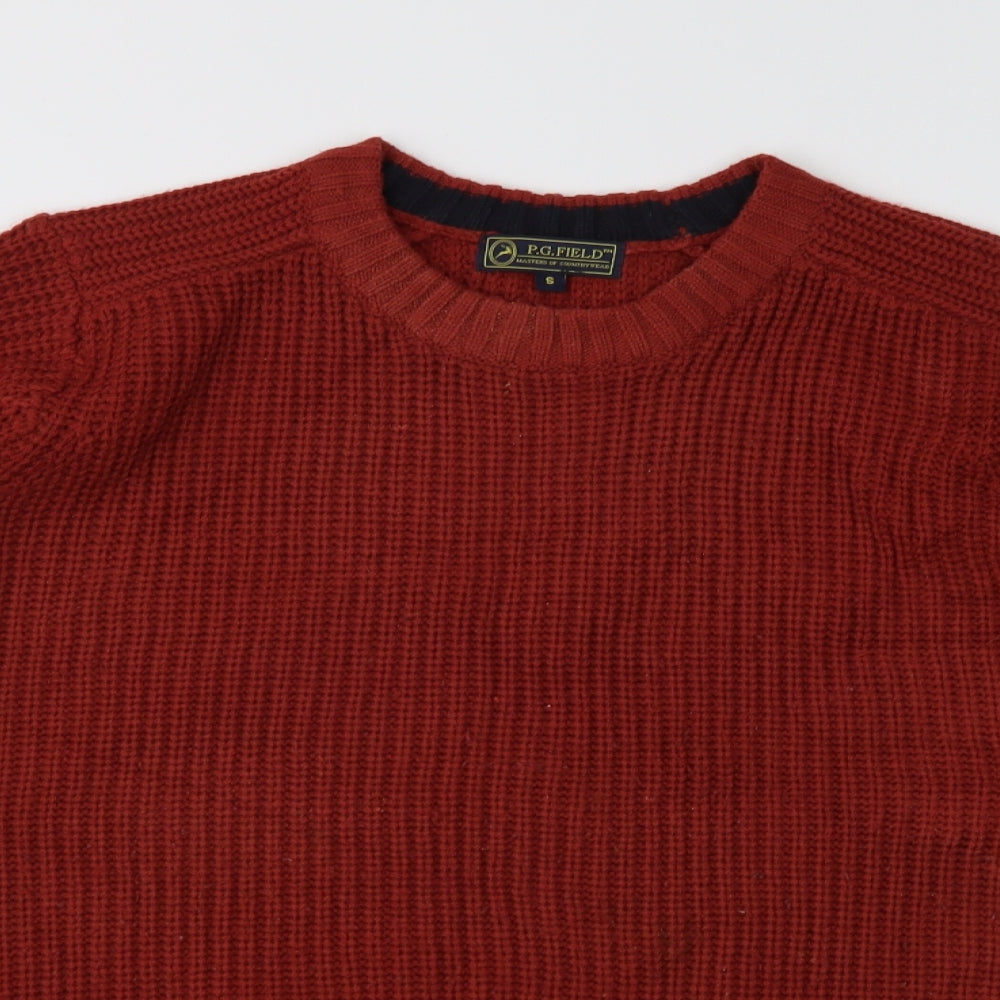 EWM Mens Brown   Pullover Jumper Size S