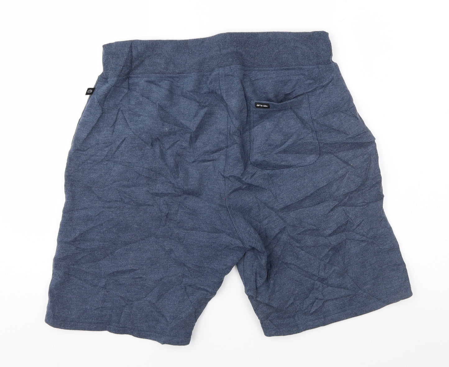 Animal Mens Blue   Sweat Shorts Size M