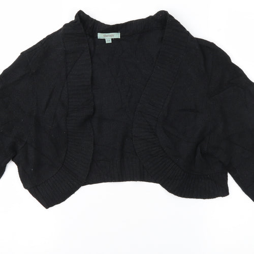 Therapy Womens Black   Cardigan Jumper Size 14