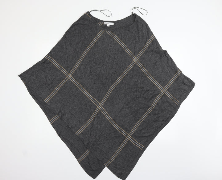 Cleo Womens Grey Pullover Jumper Size L