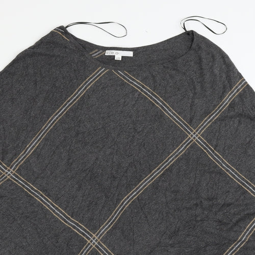 Cleo Womens Grey   Pullover Jumper Size L