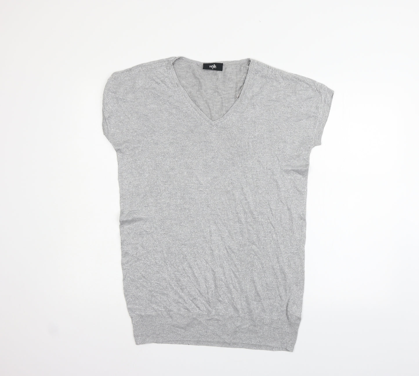 Wallis Womens Grey   Pullover Jumper Size M