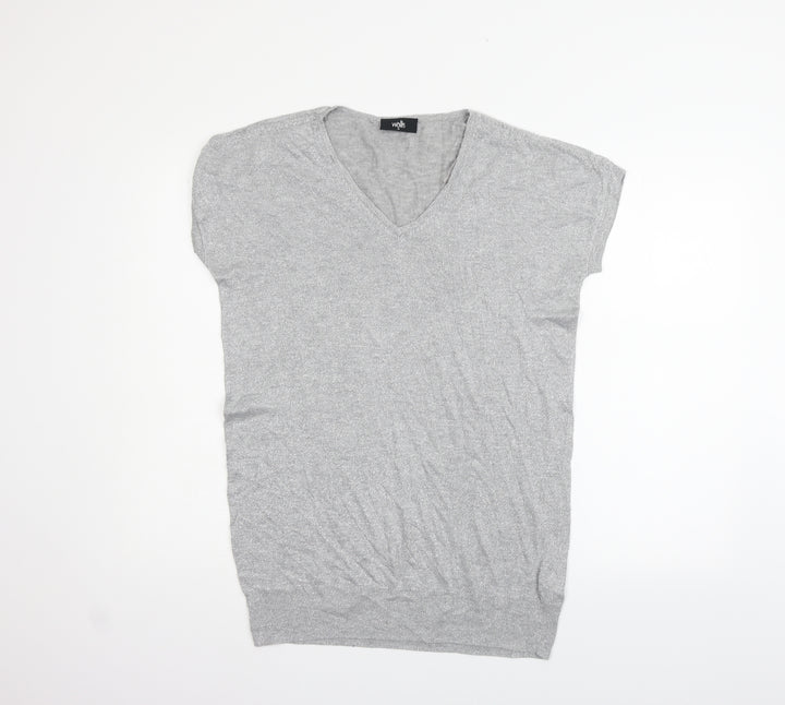 Wallis Womens Grey   Pullover Jumper Size M