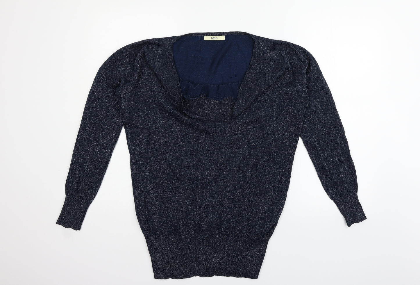 Oasis Womens Blue   Pullover Jumper Size S