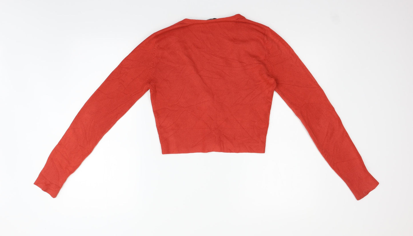 Dorothy Perkins Womens Red   Pullover Jumper Size 10