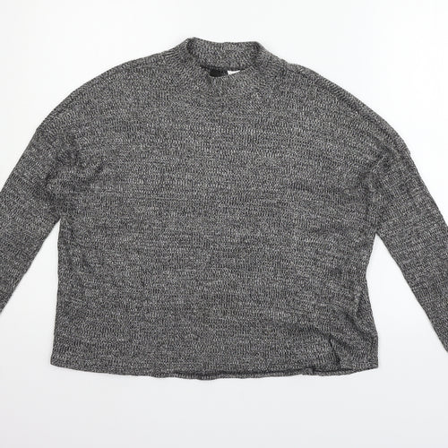Divided Womens Grey   Pullover Jumper Size M
