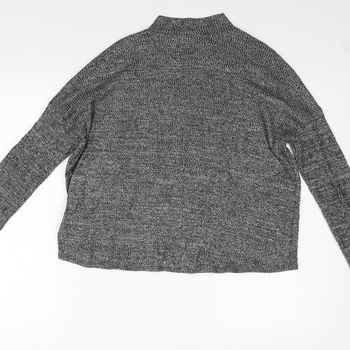 Divided Womens Grey   Pullover Jumper Size M