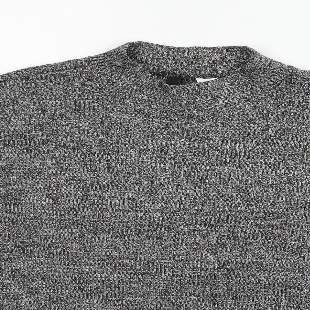 Divided Womens Grey   Pullover Jumper Size M