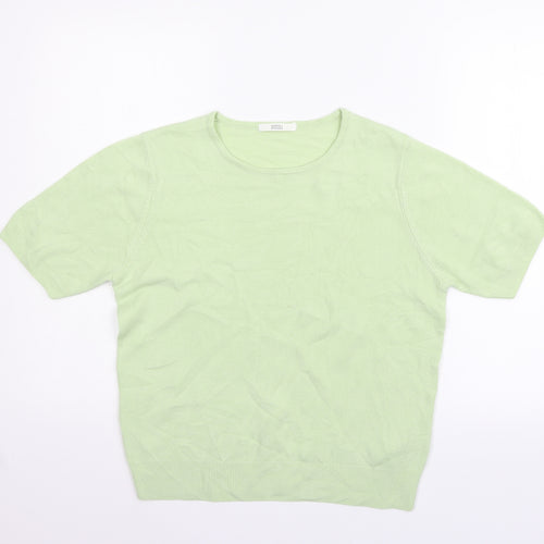 Marks and Spencer Womens Green   Pullover Jumper Size 14