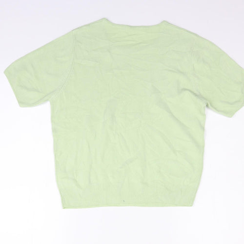 Marks and Spencer Womens Green   Pullover Jumper Size 14