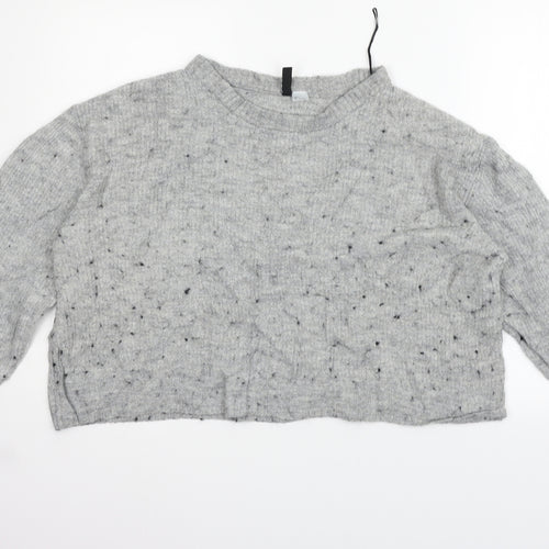 Divided Womens Green   Pullover Jumper Size L