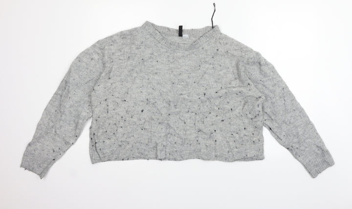 Divided Womens Green   Pullover Jumper Size L