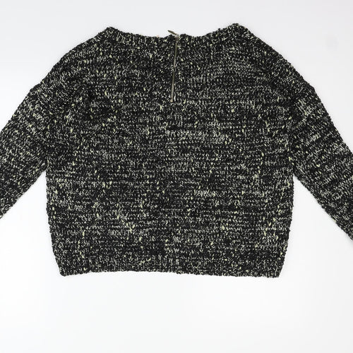 SWEEWE  Womens Black   Pullover Sweatshirt Size M