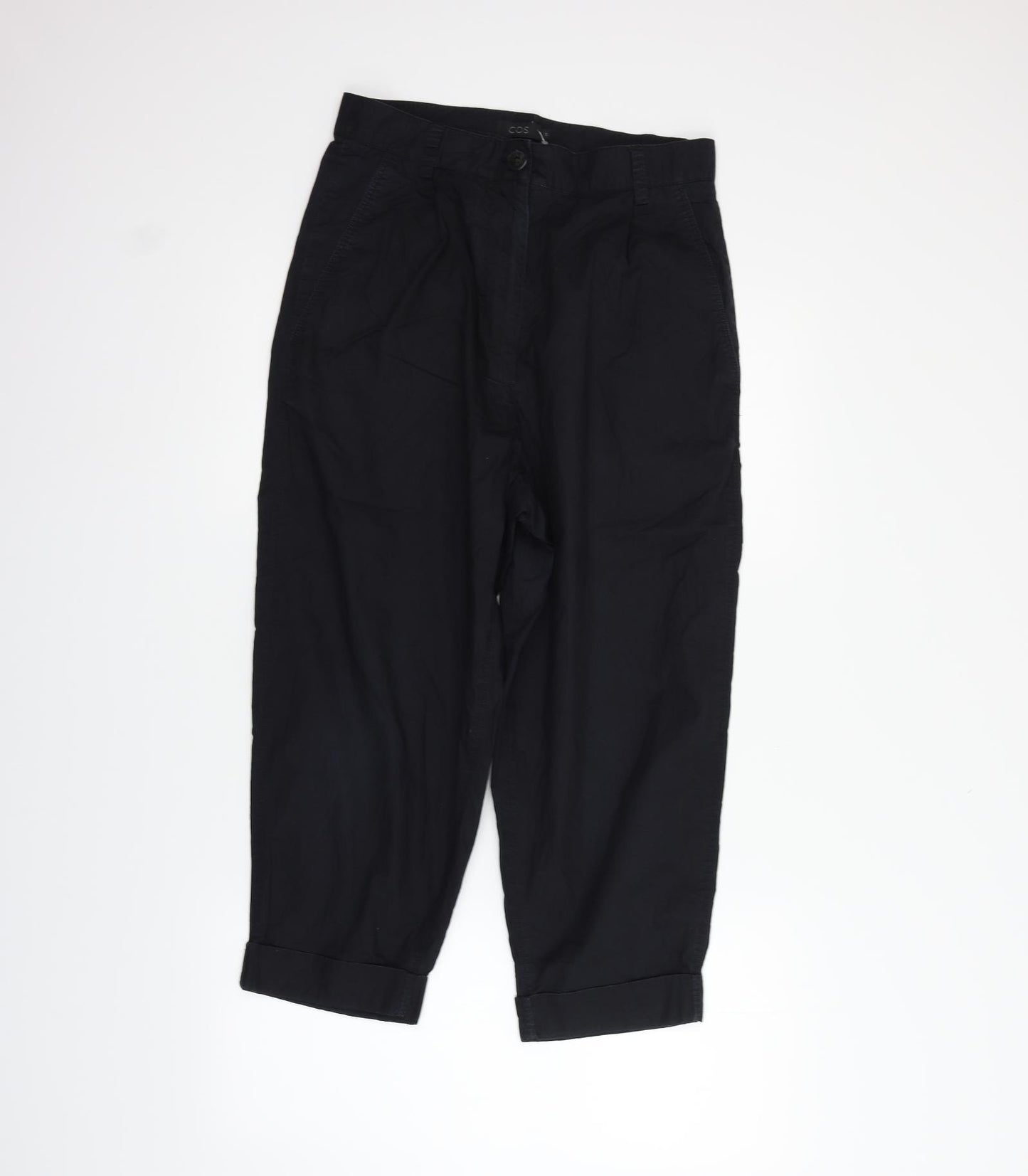 COS Womens Black   Trousers  Size 6 L21 in