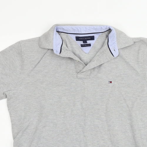 Tommy Hilfiger Mens Grey    Polo Size S