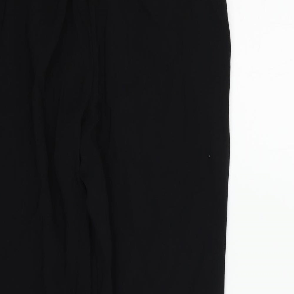 Marks and Spencer Womens Black   Trousers  Size 8 L23 in