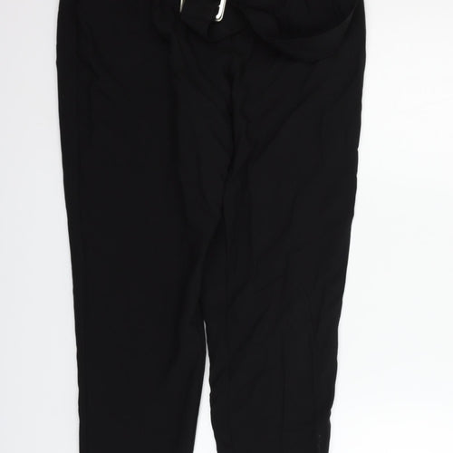 Oasis Womens Black   Trousers  Size 10 L25 in