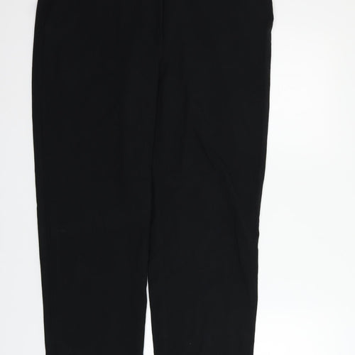 Marks and Spencer Womens Black   Trousers  Size 16 L29 in