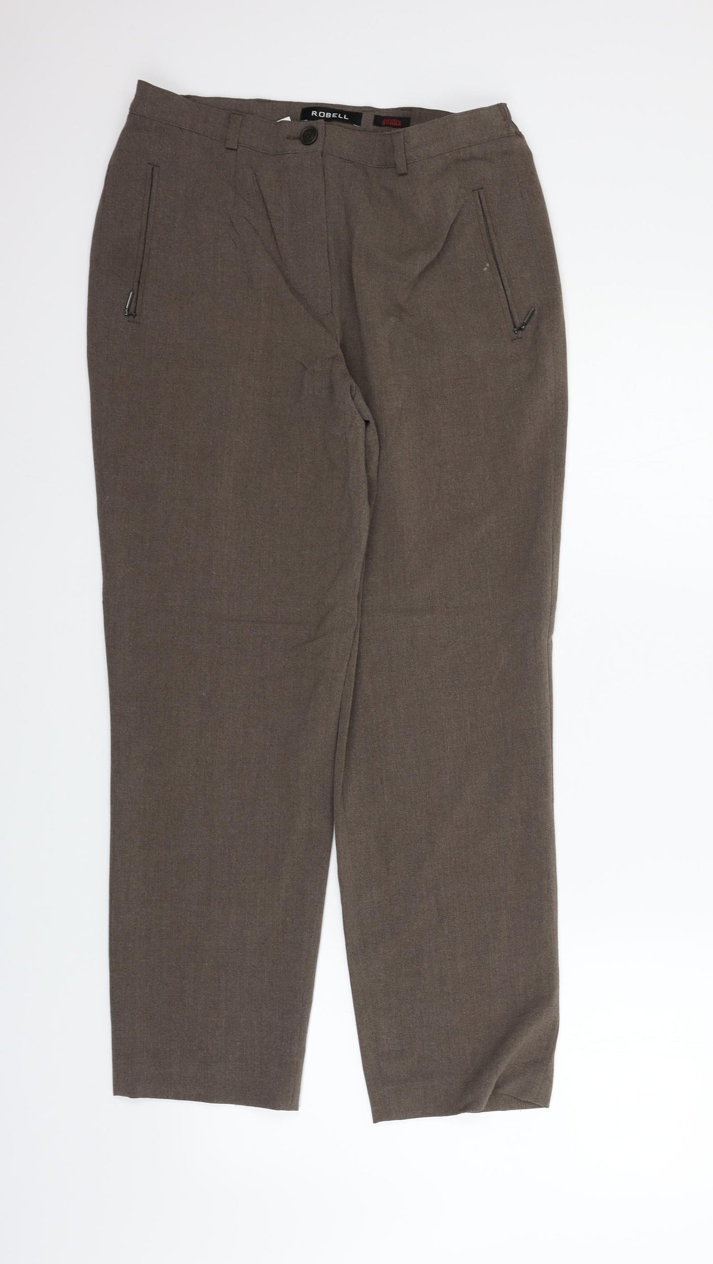 ROBELL Womens Beige   Sweatpants Trousers Size 38 in L26 in
