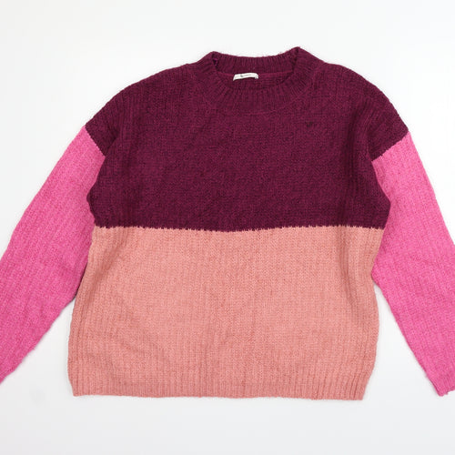 Roman Womens Purple   Pullover Jumper Size M