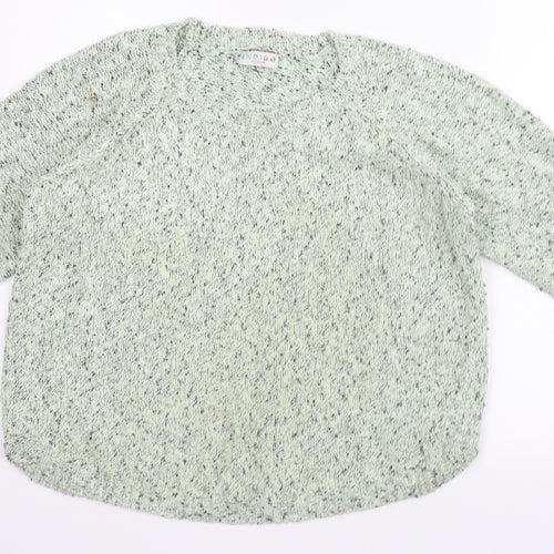 Marks and Spencer Womens Green   Pullover Jumper Size 14
