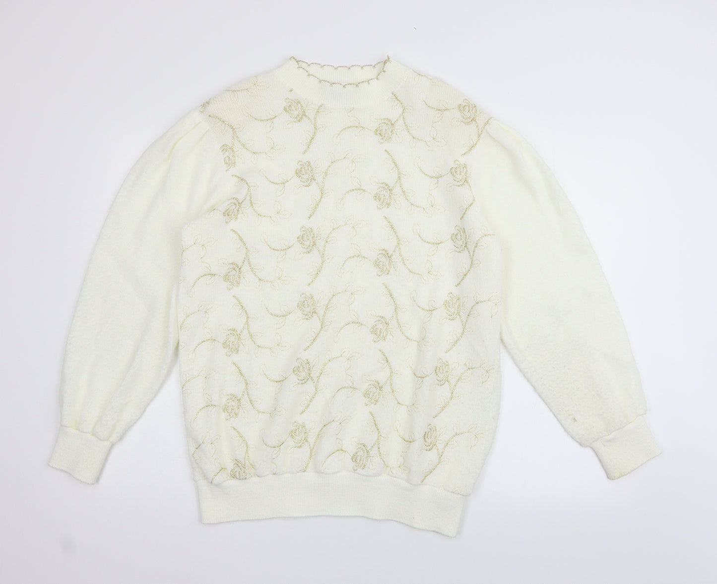 afibel Womens Beige   Pullover Jumper Size 16
