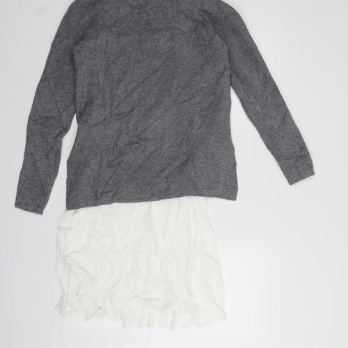 Seraphine Womens Grey   Jumper Dress  Size 8