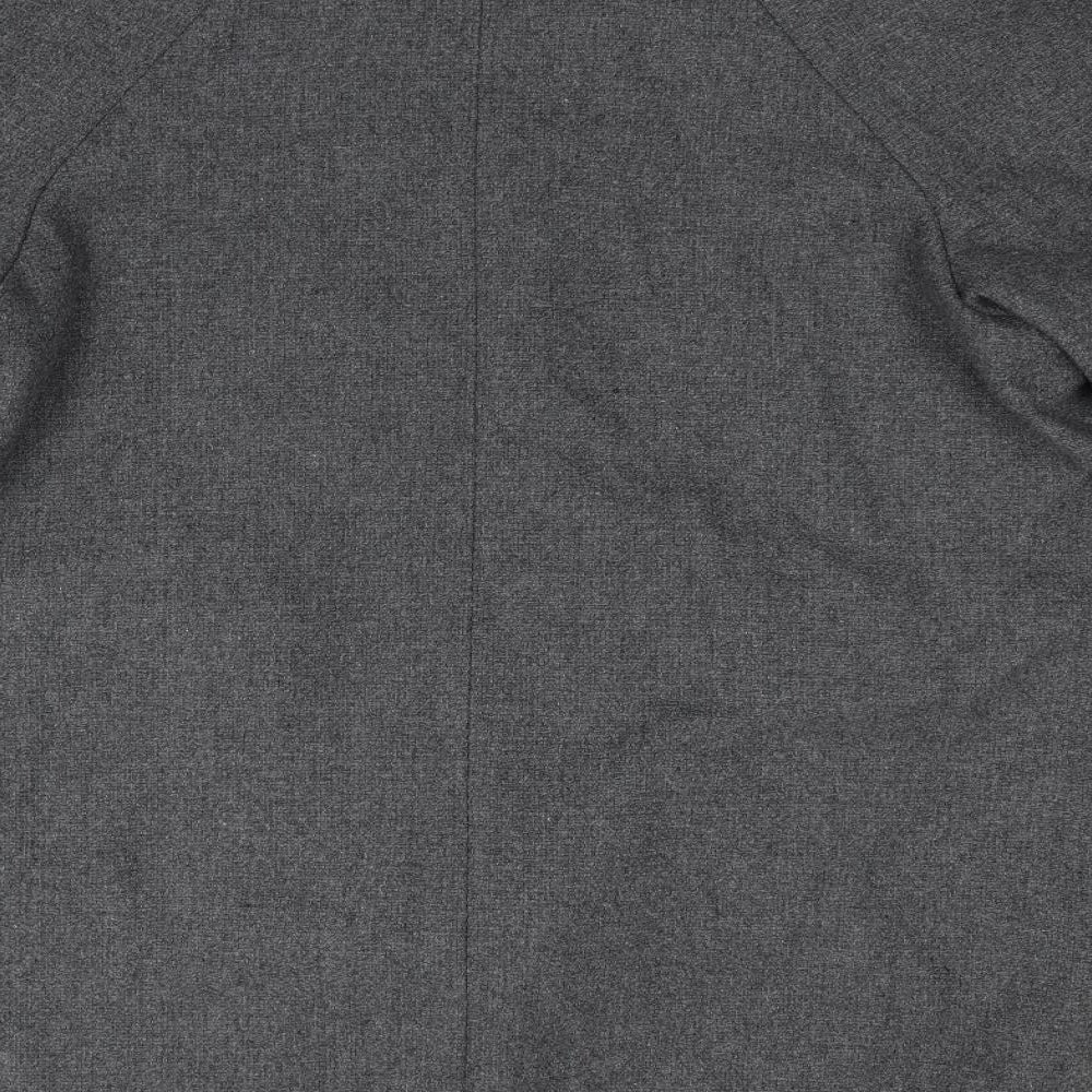 Benetton Womens Grey   Jacket Coat Size 18