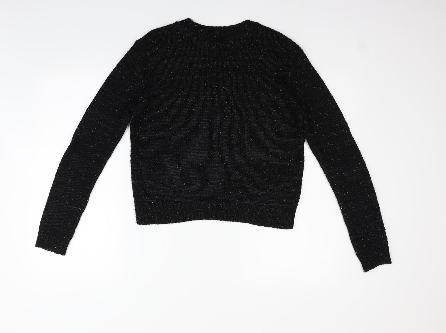 Topshop Womens Black   Pullover Jumper Size 10