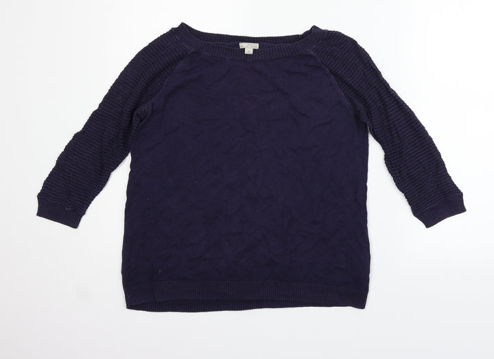 Gap Womens Blue Pullover Jumper Size S