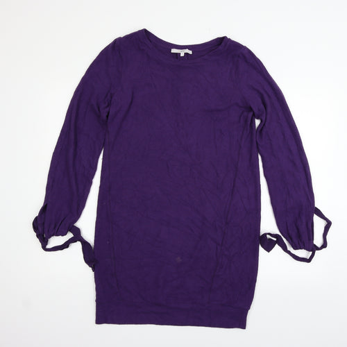 NEXT Womens Purple   Jumper Dress  Size 8