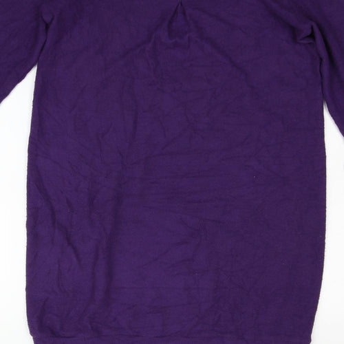 NEXT Womens Purple   Jumper Dress  Size 8