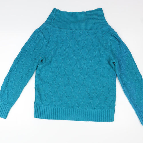 Preworn Womens Blue   Pullover Jumper Size S