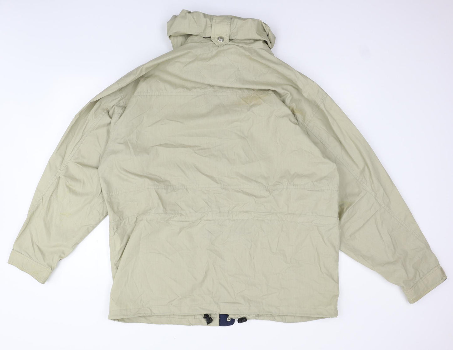 GREENWOOD Mens Beige   Gilet Coat Size L