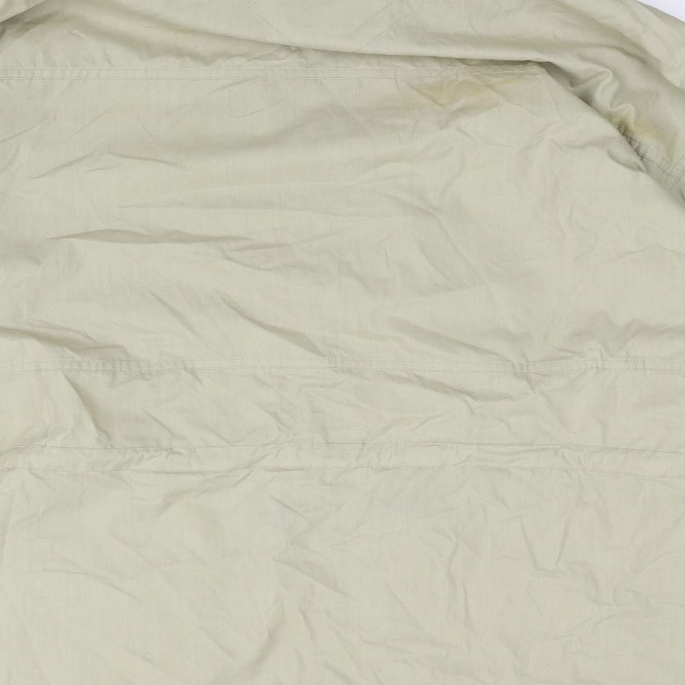 GREENWOOD Mens Beige   Gilet Coat Size L