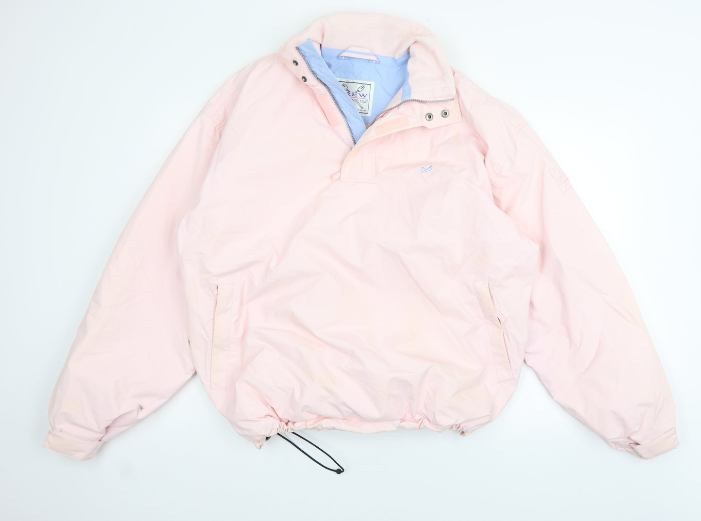 Crew Womens Pink   Jacket Coat Size L  - washable marks