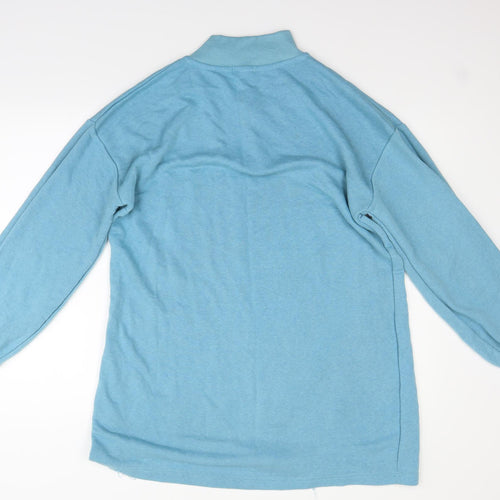 Boohoo Womens Blue   Jumper Dress  Size S