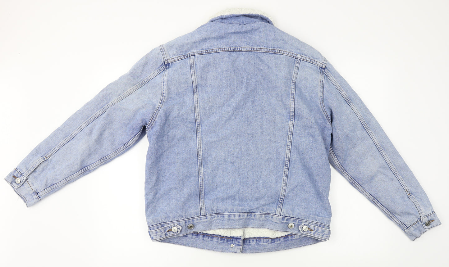 Moto  Womens Blue   Jacket Coat Size 8