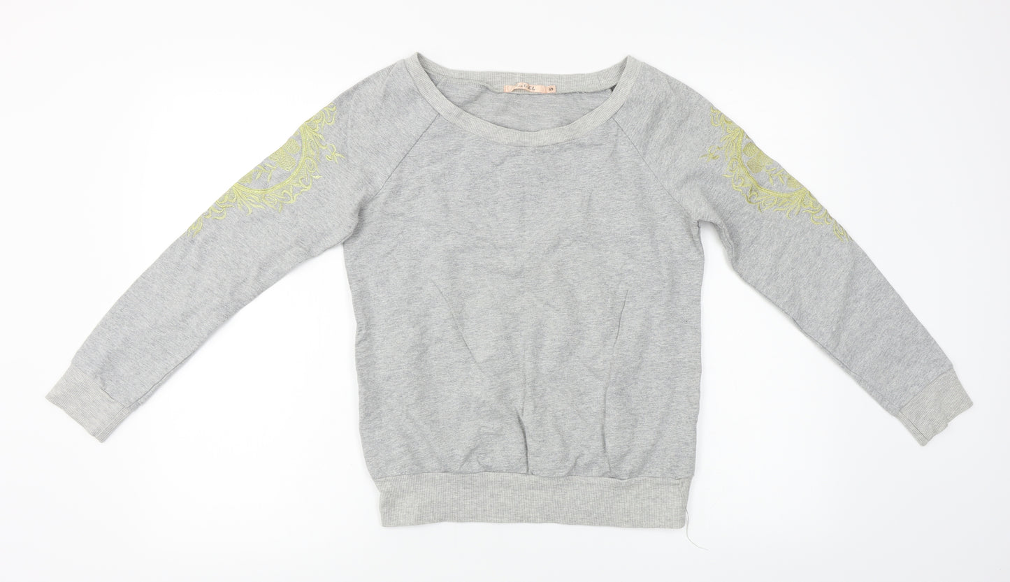 Eva & Lola  Womens Grey   Pullover Jumper Size S