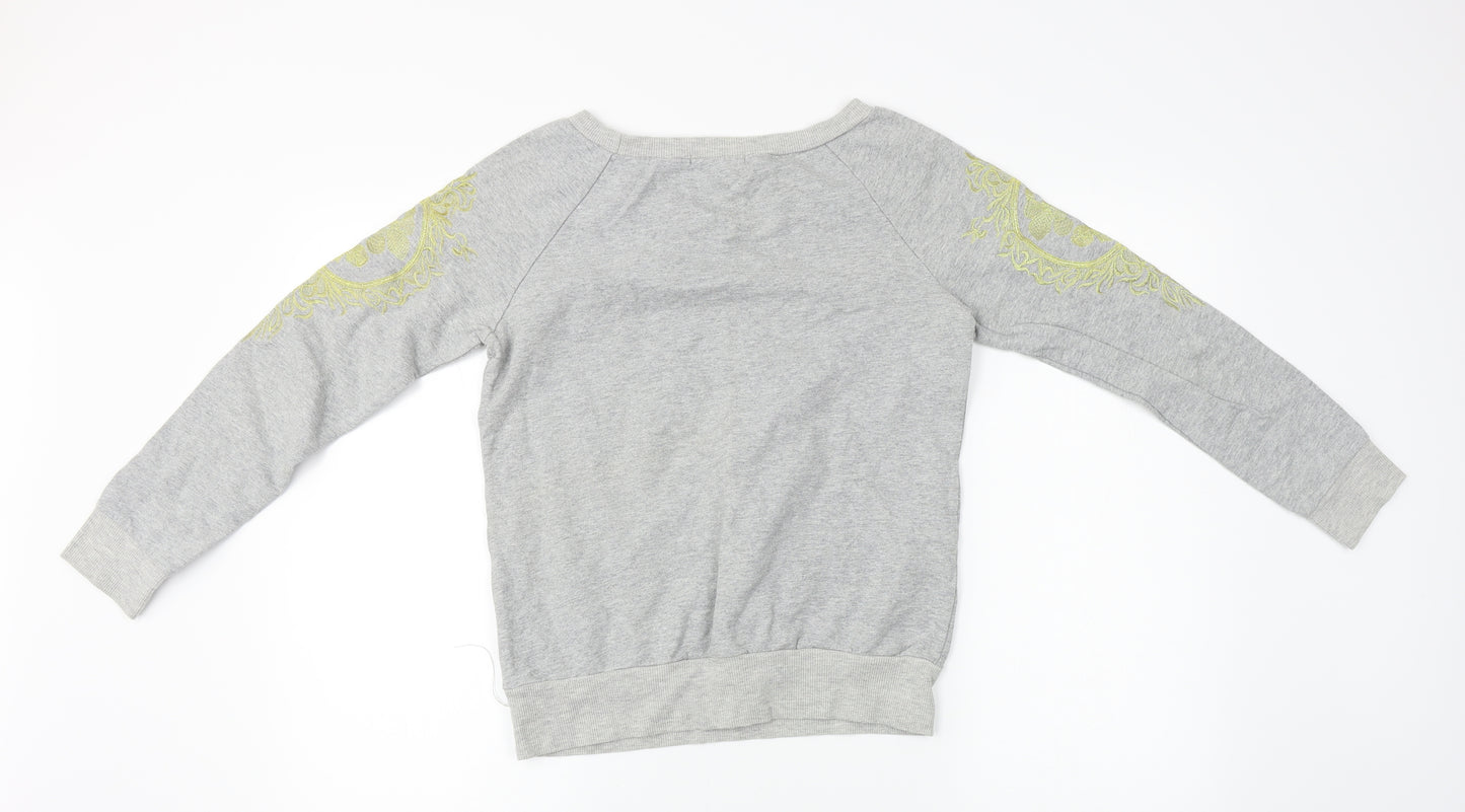Eva & Lola  Womens Grey   Pullover Jumper Size S