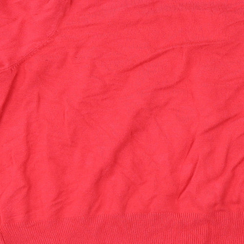 Marks and Spencer  Womens Red   Cardigan Jumper Size 16