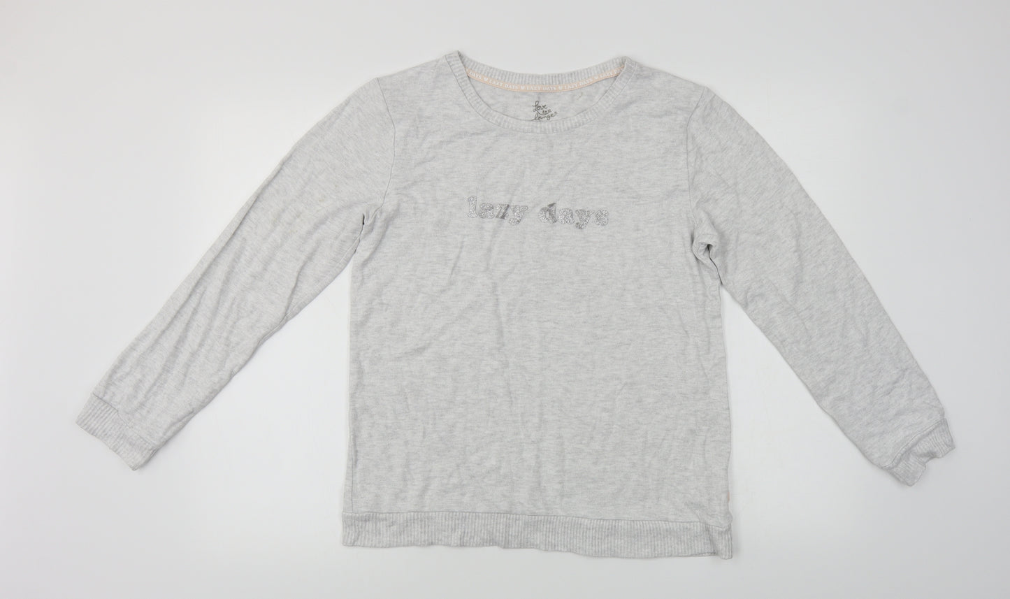 love to lounge      Womens Grey   Pullover Jumper Size 10