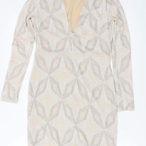River Island  Womens Beige   A-Line  Size 12