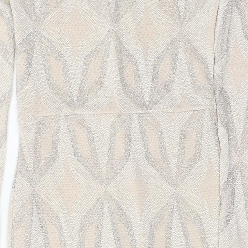 River Island  Womens Beige   A-Line  Size 12