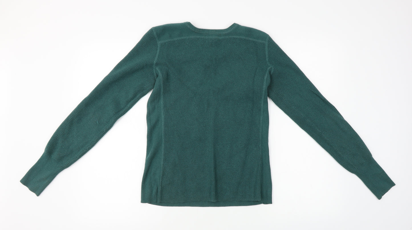 Orvis  Mens Green   Pullover Jumper Size S