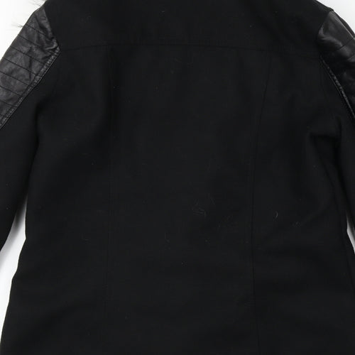 Select  Womens Black   Jacket Coat Size 8
