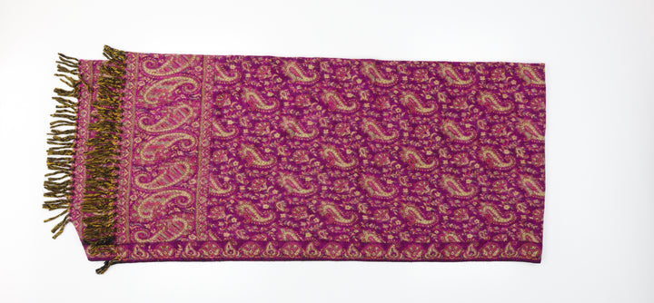 Preworn  Purple Geometric   Scarf
